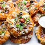 Gevulde Mini Pizza's met Tonijn Kookmutsjes