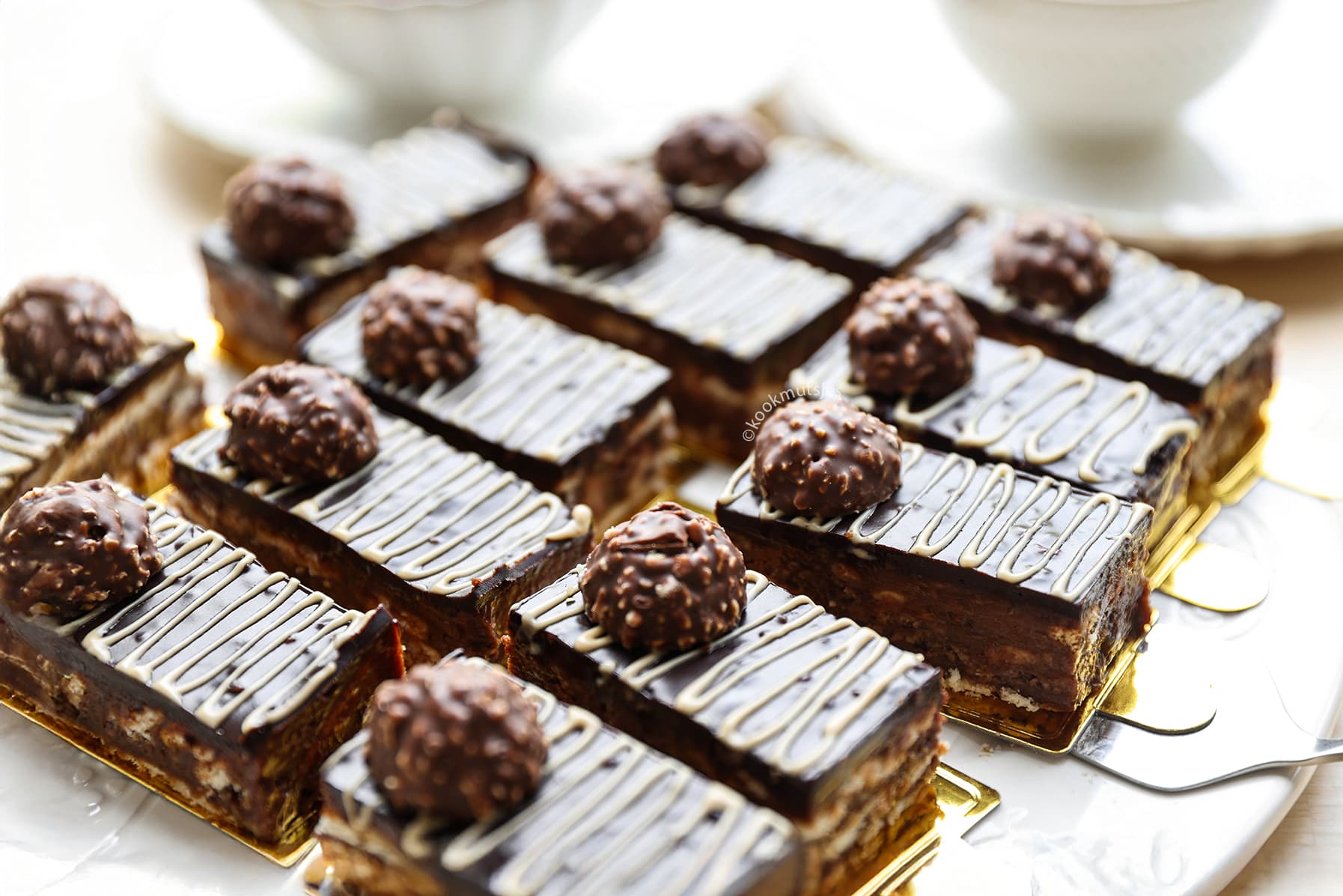 Hazelnoot Gebakjes (No Bake) Kookmutsjes