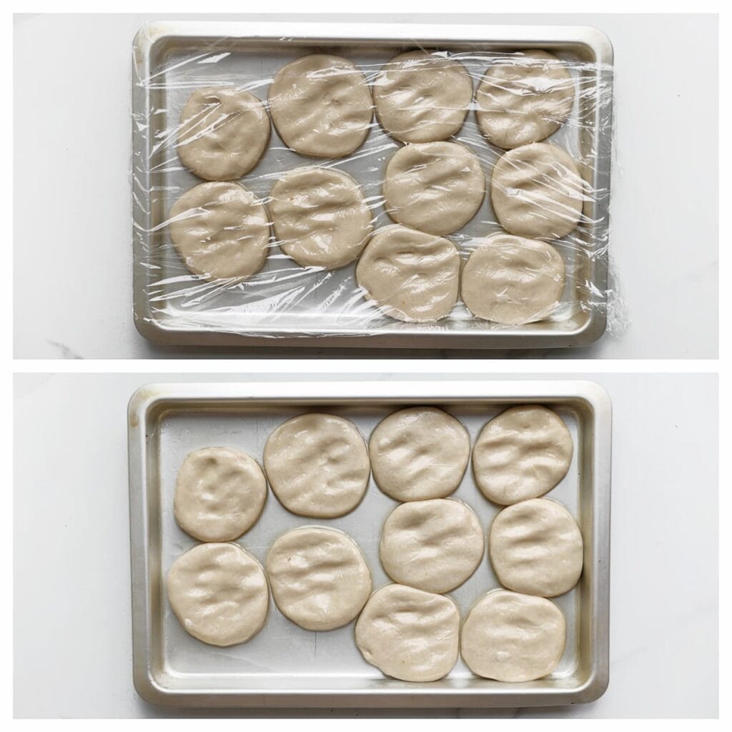 Dek af en laat nog eens 30 minuten rusten.