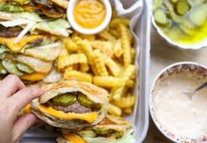 Msmen Burgers met Gehakt Kookmutsjes