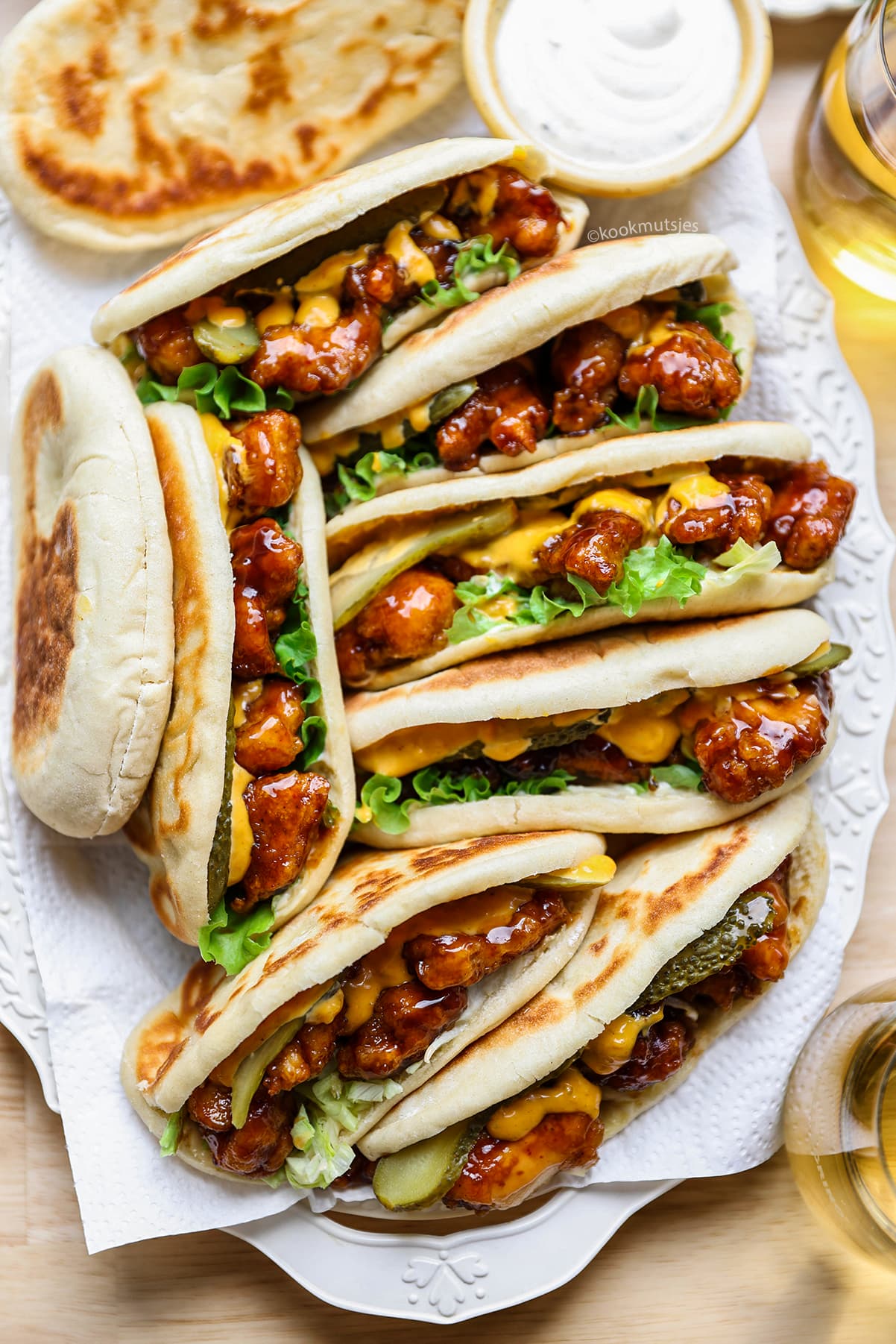 Panbroodjes met Honing Kip eindresultaat Kookmutsjes