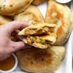 Zelfgemaakte kipbroodjes met kaas Kookmutsjes