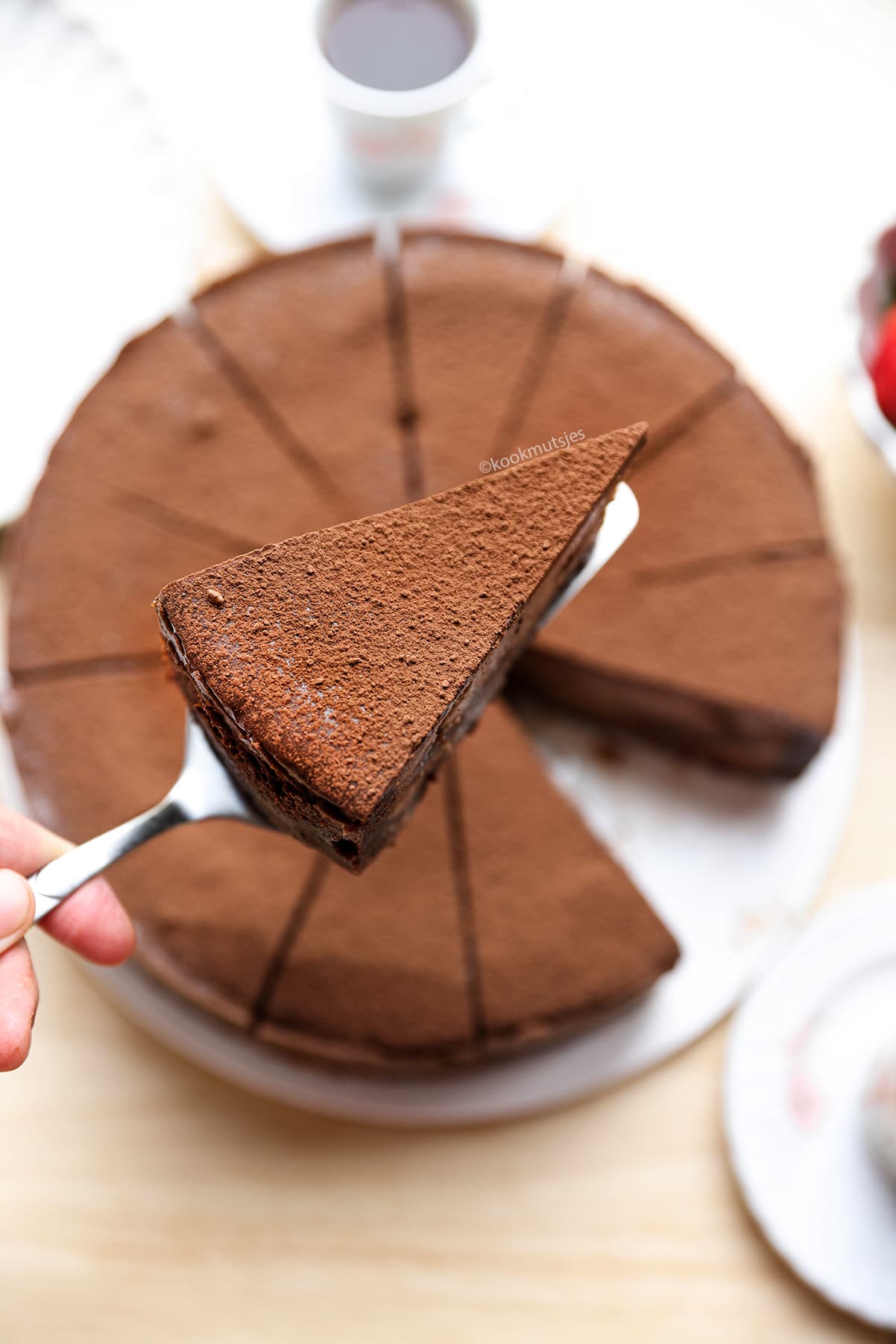 Brownie Cheesecake eindresultaat Kookmutsjes