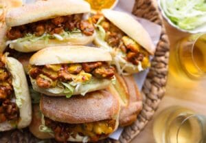 Luchtige Broodjes met Kip Kookmutsjes