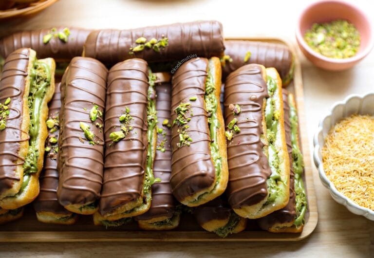 Pistache Long Donuts Kookmutsjes
