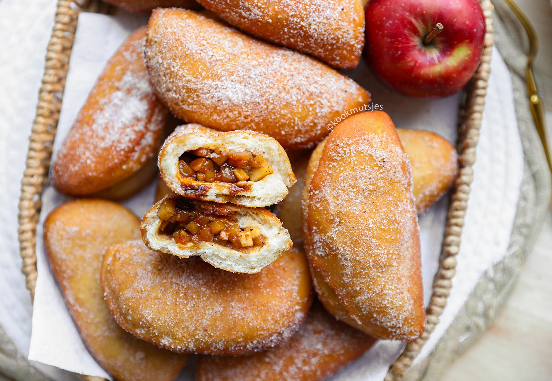 Appel-Karamel Donuts