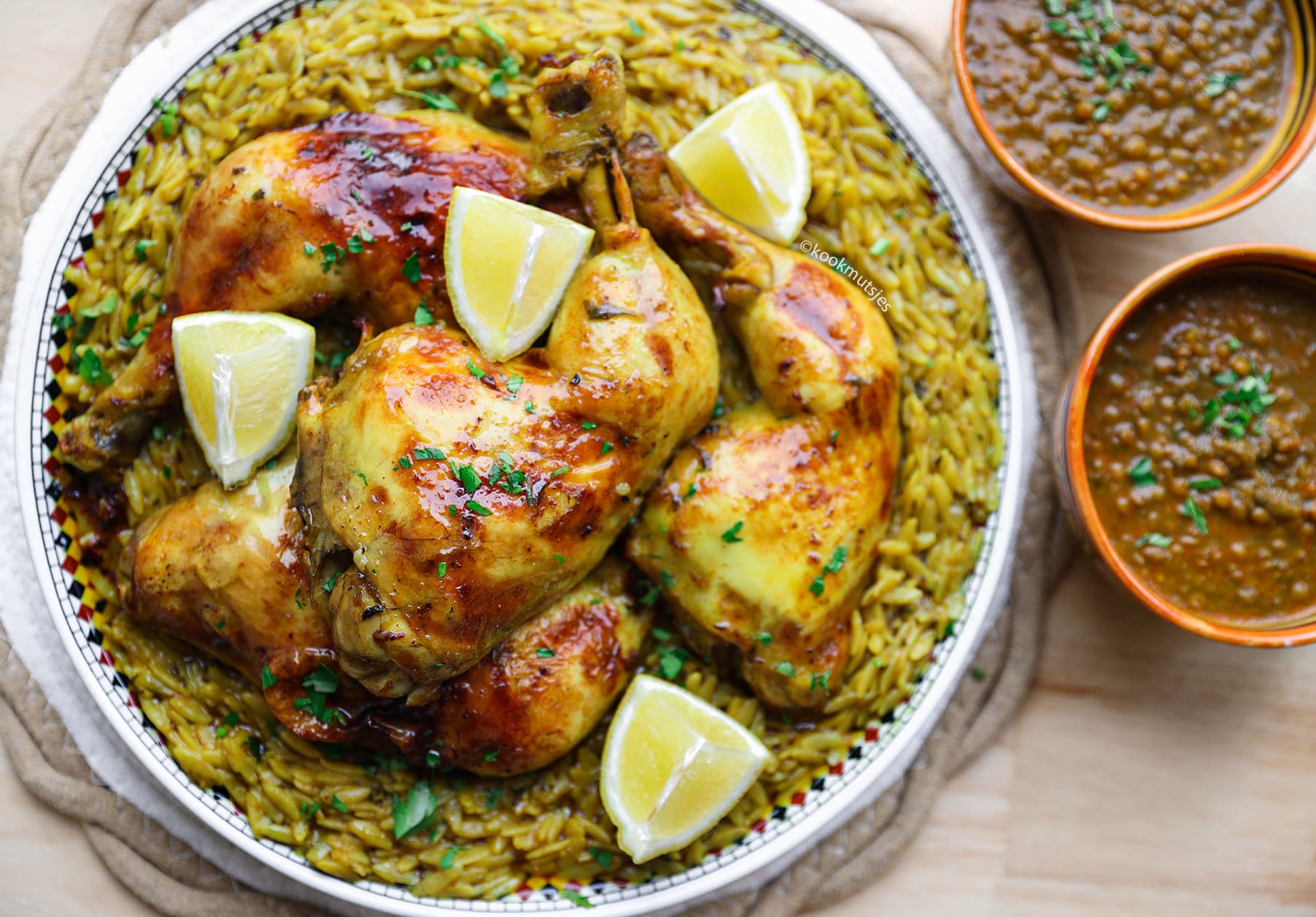 Marokkaanse Kip met Orzo