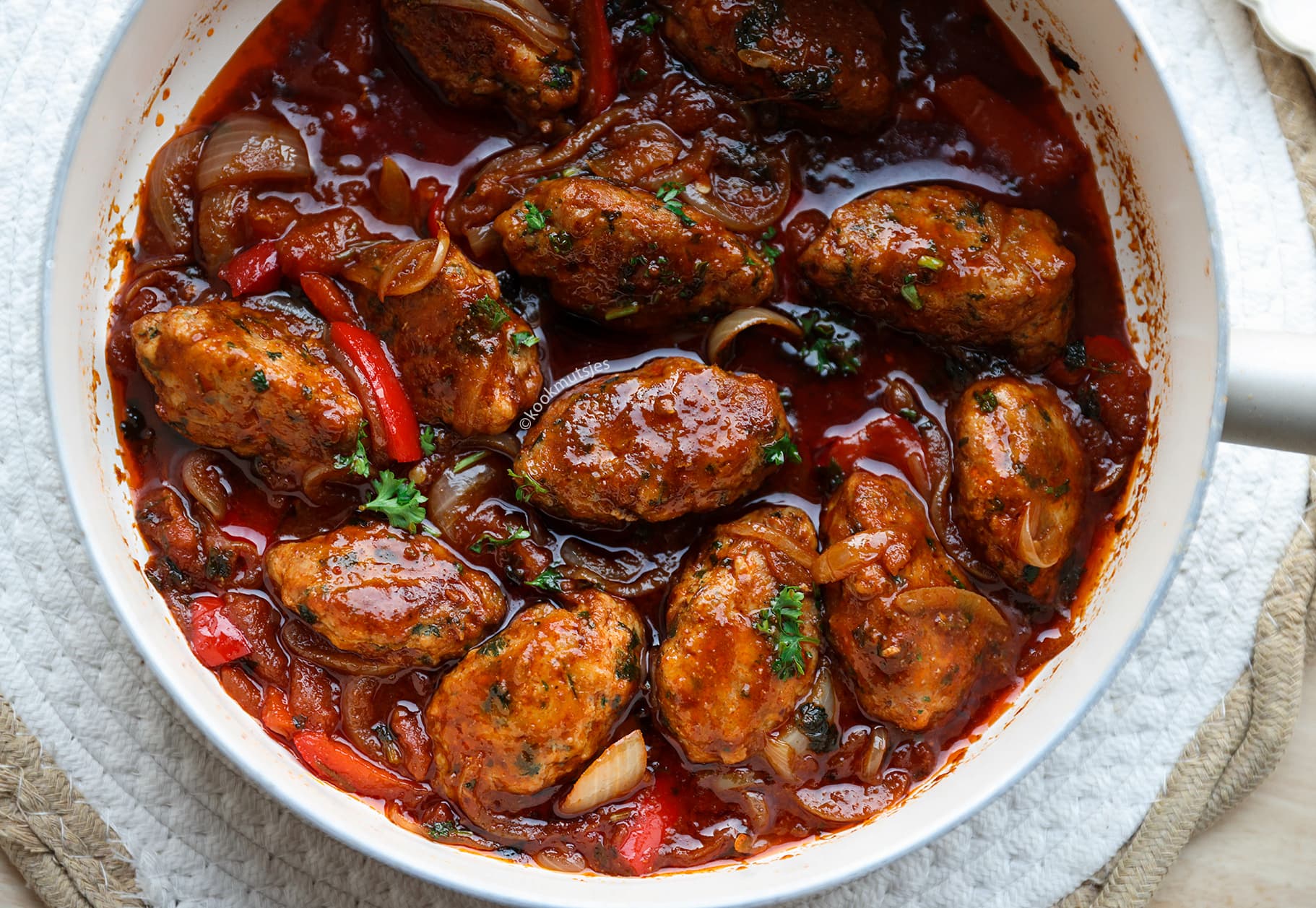 Gehakt in Tomatensaus