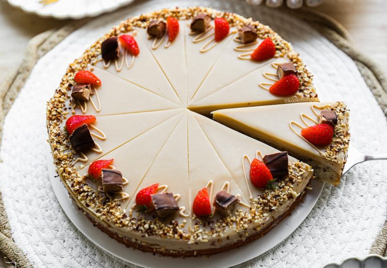 Romige Hazelnootcake