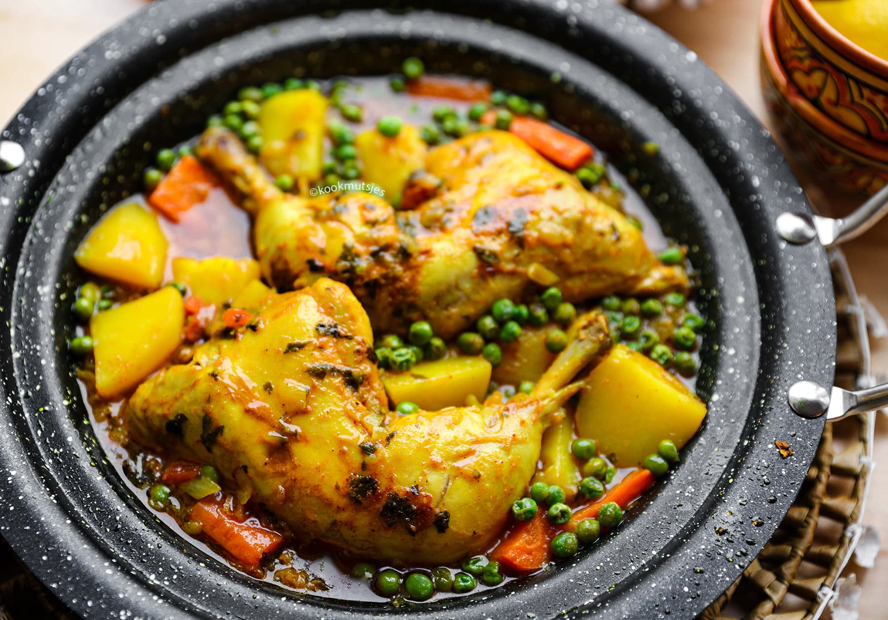 Marokkaanse Kip Tajine met Groenten