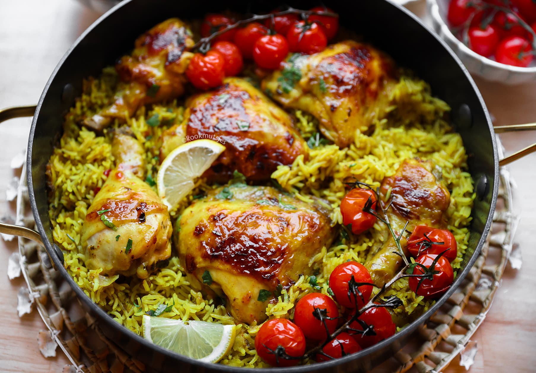 Marokkaanse Rijst met Kip