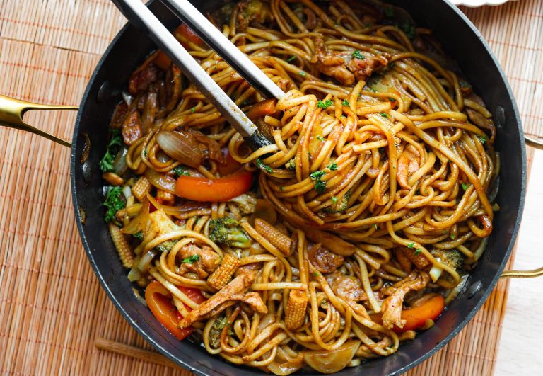 Noedels met Kip en Groenten