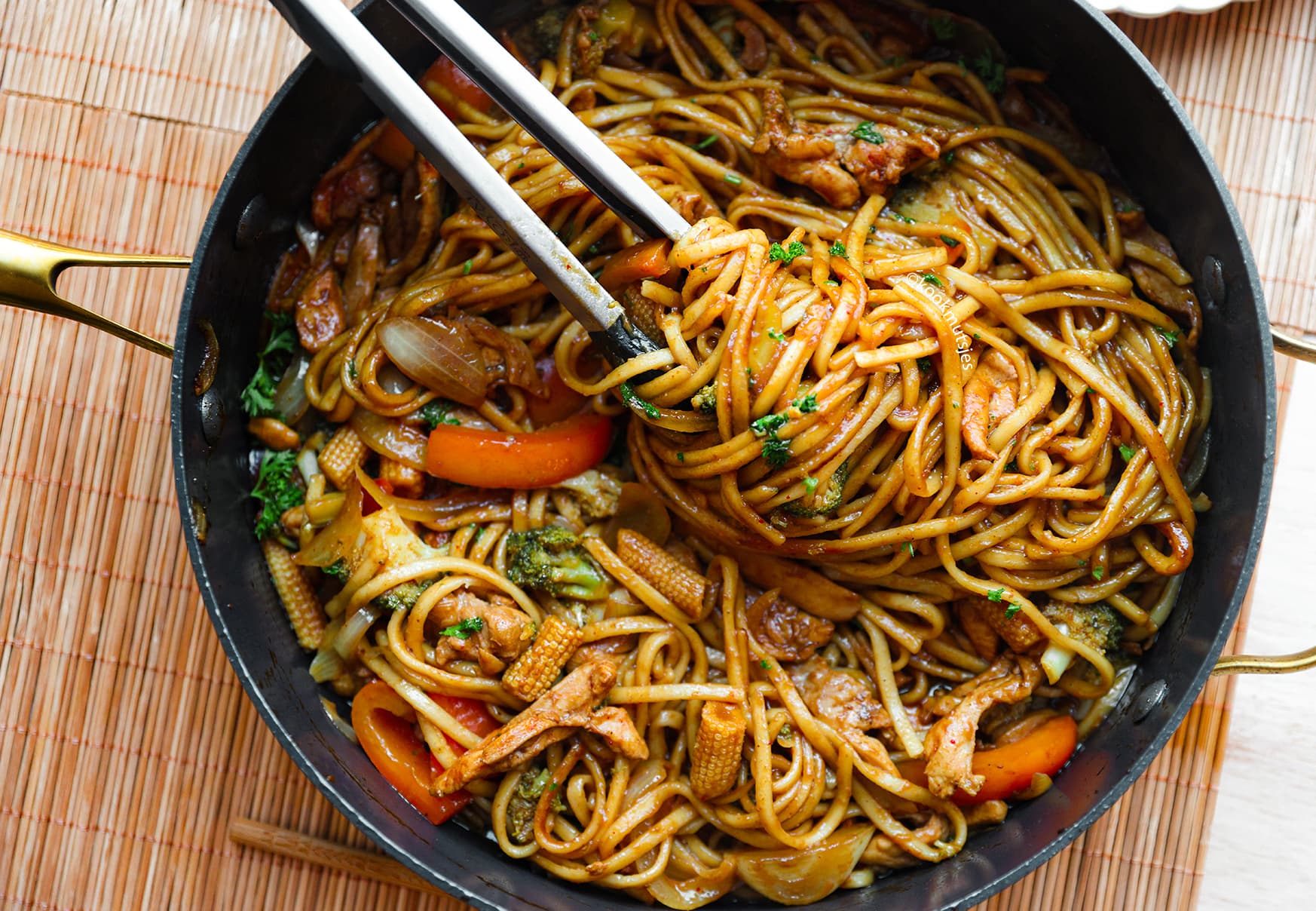 Noedels met Kip en Groenten