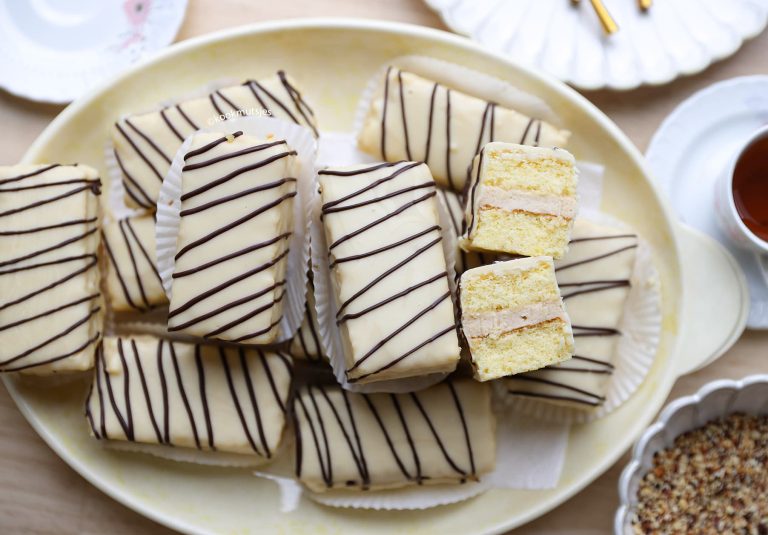 Vanille Hazelnootcake met Chocolade