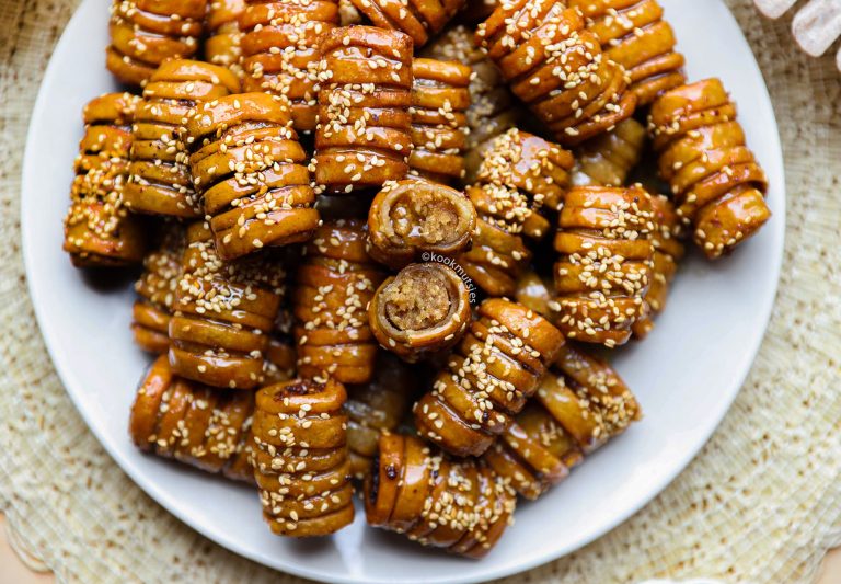 Chebakia met Notenvulling