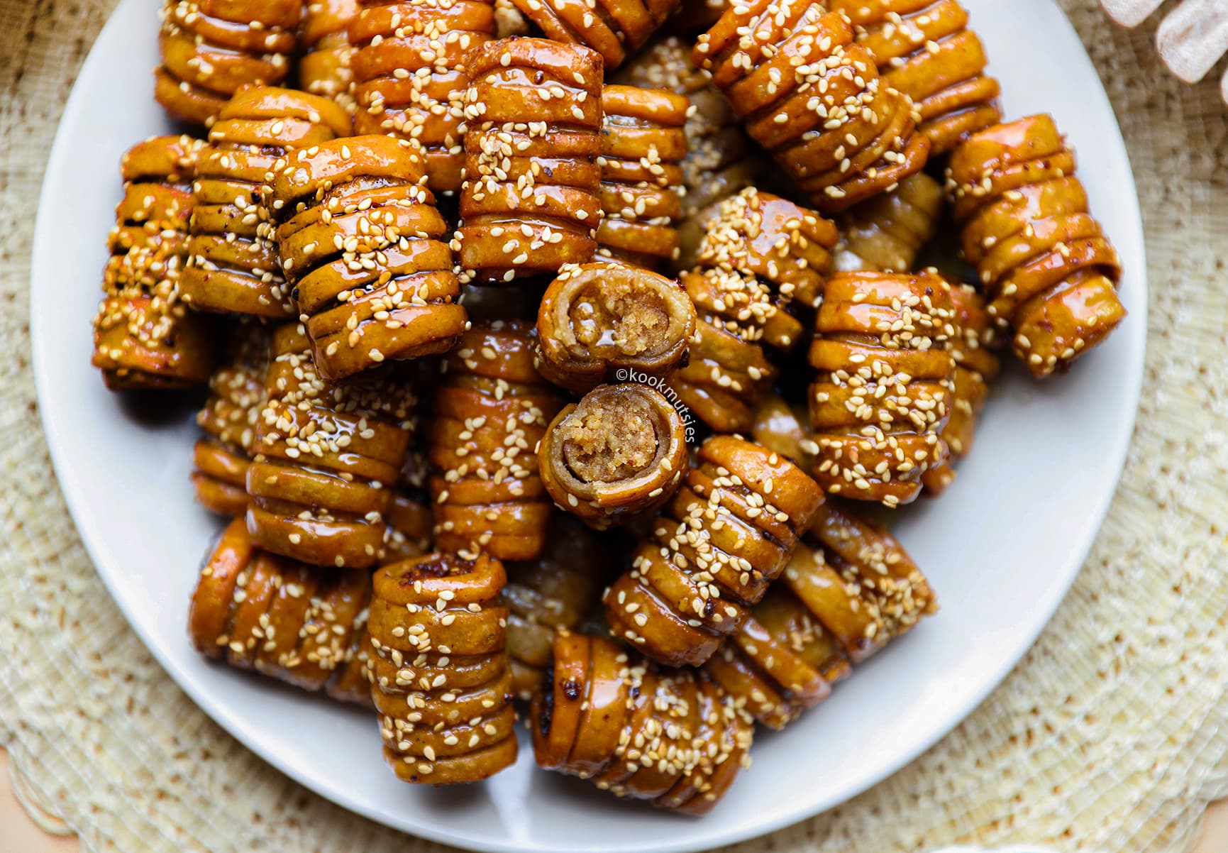 Chebakia met Notenvulling