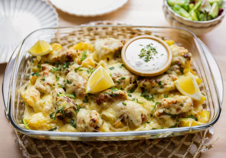 Kip Parmezaan met Aardappels uit de Oven