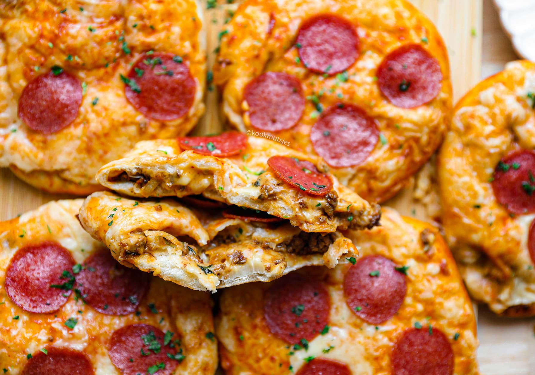 Sloppy Joe Pizzabroodjes