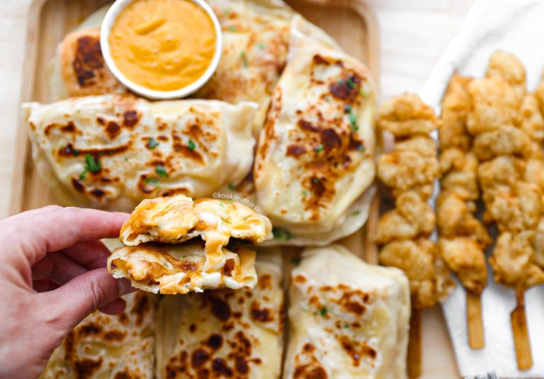 Flatbread met Krokante Kip