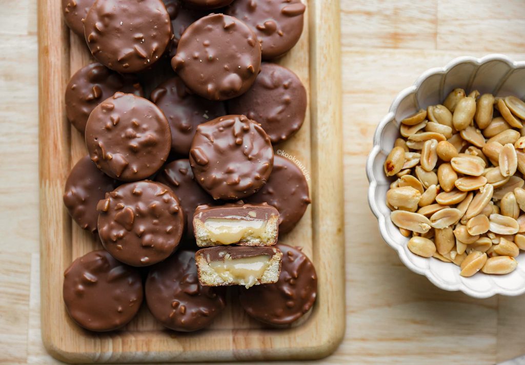 Koekjes met Dulce de Leche en Chocolade