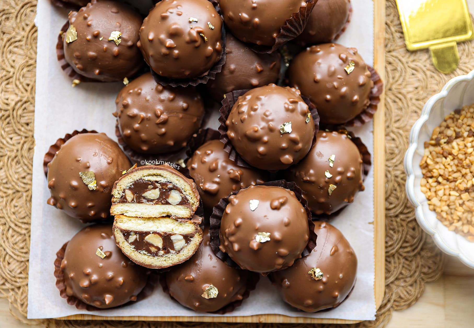 Romige Ferrero Koekjes